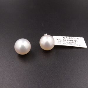 Orecchini perle australiane ct>0.20