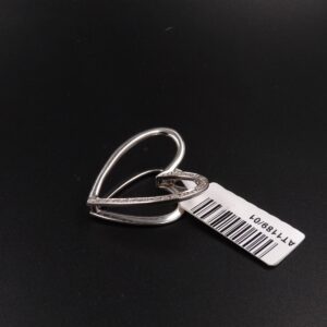 Ciondolo ob comete cuore grande 0.09ct