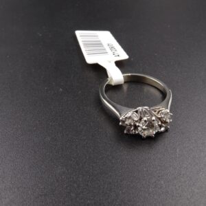 Anello trilogy scomposto 0.30ct+0.30 ct