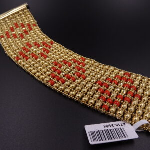 Bracciale sunday og corallo