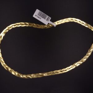 Collana fettuccia intreccio og