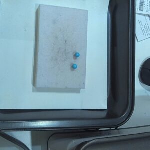 Orecchini og con turchesi