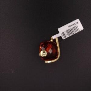 Ciondolo topazio citrino sfaccettato og