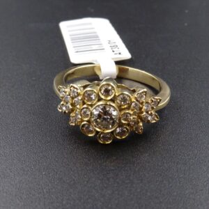 Anello og bril. 0.25ct laterali 0.48ct