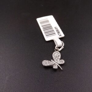 Ciondolo ob zirconi farfallina