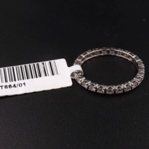 Anello ob eternity zirconi