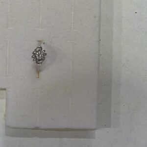 Anello ob c/brill.ct 0,40c.-0,08l.