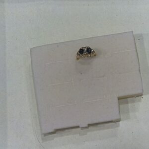 Anello og brill t.a 0.25ct e zaff. 0.60ct