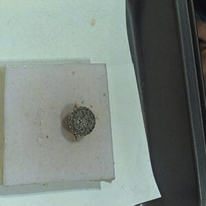 Anello toppa diamanti og e arg