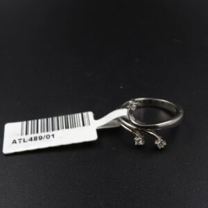 Anello mod. re carlo 0.06ct