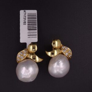 Orecchini og scaramazze e brill. 0,20ct