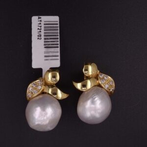 Orecchini og scaramazze e brill. 0,20ct