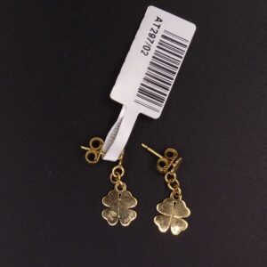 Orecchini pendenti og quadrifogli