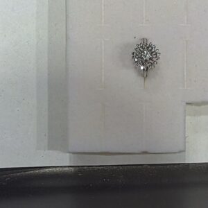 Anello c/brill. ob ct 0,25-0,25l.