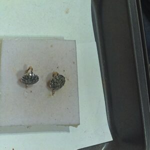 Orecchini toppe diamanti og e arg