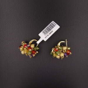 Orecchini sunday quarzi,granati e ametista