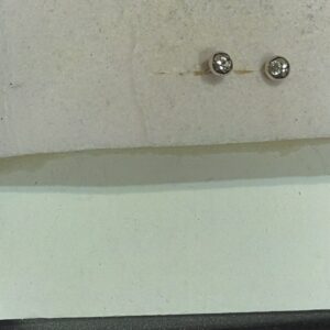 Orecchini tondi punti luce ob zirconi