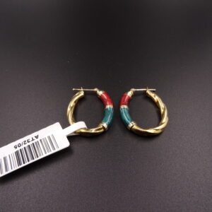 Cerchi og smalti verde /rosso