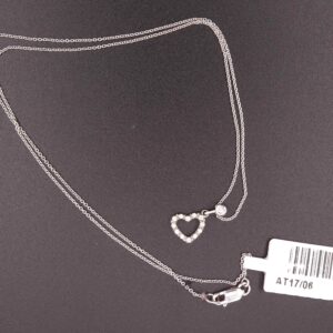 Collana bliss ob cuore 0.8 ct