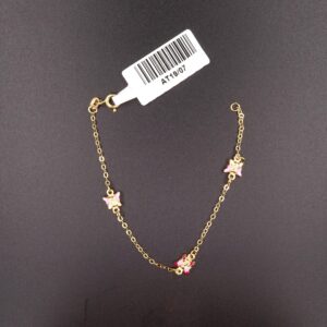 Bracciale baby farfalle og