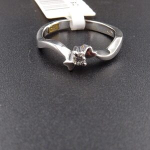 Solitario cuori ct o,06