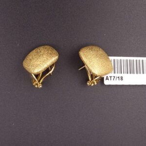 Orecchini quadrato og satinato