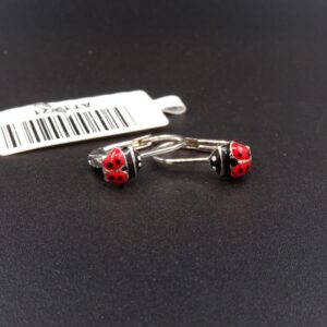 Orecchini ob coccinelle