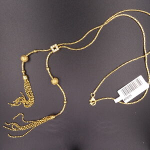 Collana pendente satinato