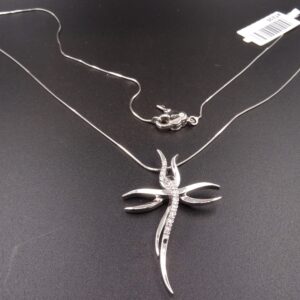 Collana croce grande bt