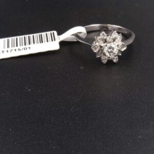 Anello solitario vintage ob