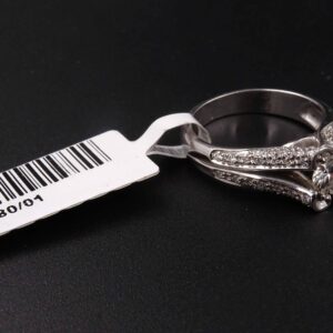 Solitario ob centr. 0.45 ct laterali 0.40ct