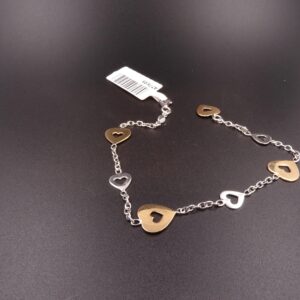 Bracciale ob/og cuori