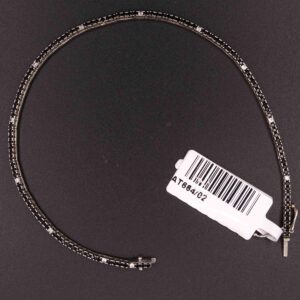 Bracciale ob con zirc neri